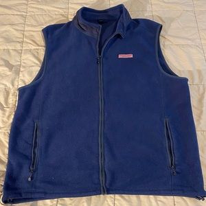 Men’s Vineyard Vines XL Sherpa Vest, Great Shape!